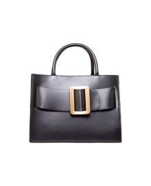 BOYY Bobby 32 Black Smooth Leather Handbag italist ALWAYS LIKE A SALE at italist